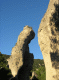 Double colonne du cirque de Mourze